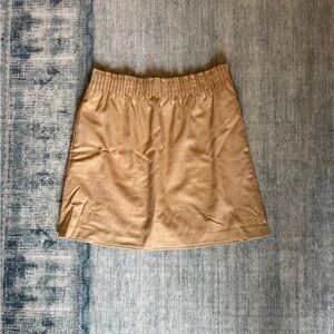 J. Crew Tan Skirt